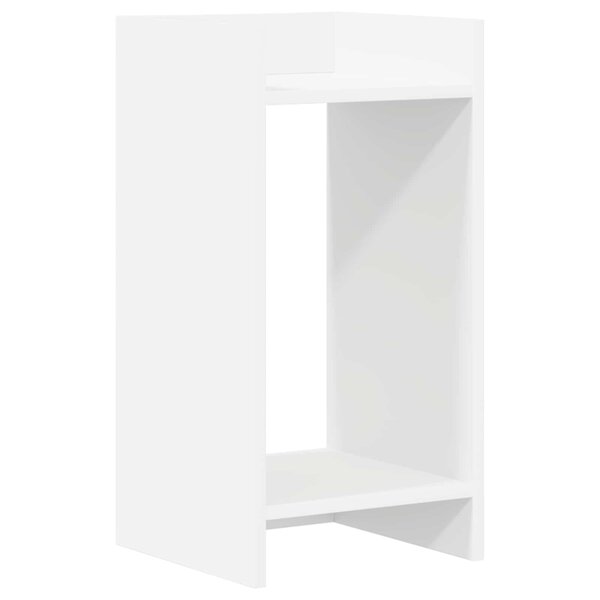 vidaXL Support de Plante Blanc 30 x 30 x 60 cm Bois d'ingénierie