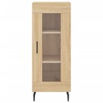 vidaXL Buffet Chêne sonoma 34 5x34x90 cm Bois d'ingénierie