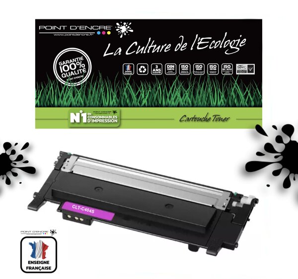 CLT-C404S - MAGENTA - Grande capacité