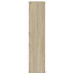 vidaXL Armoire à chaussures chêne sonoma 80x21x87 5 cm bois ingénierie