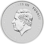 Monnaie FRIENDS DO NOT LIE Stranger Things 1 Oz Argent 1$ Tuvalu 2026