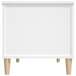 vidaXL Table basse Blanc 90x44 5x45 cm Bois d'ingénierie