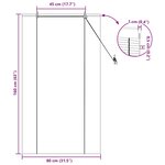 vidaXL Stores et Rideaux de fenêtre Autre Naturel Bambou