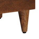 vidaXL Table basse Marron 80 x 54 x 40 cm Bois de mangue massif