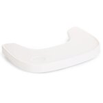 Childhome plateau d'alimentation silicone avec couvercle evolu blanc