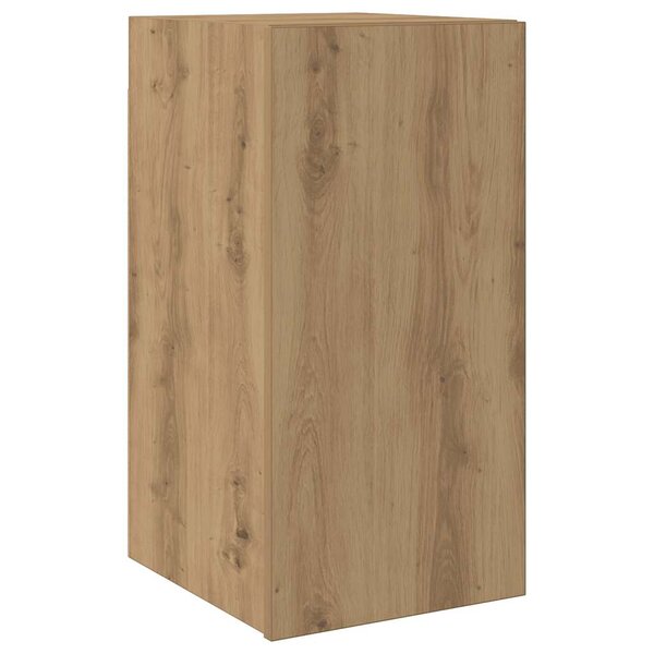 vidaXL Meuble TV chêne artisanal 30 5x30x60 cm bois d'ingénierie