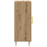 vidaXL Buffet chêne artisanal 69 5x34x90 cm bois d'ingénierie