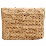 vidaXL Paniers de rangement 2 Pièces Naturel 38 x 28 x 15 cm