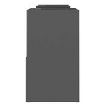 vidaXL Meuble TV Gris 104x30x52 cm Bois d'ingénierie