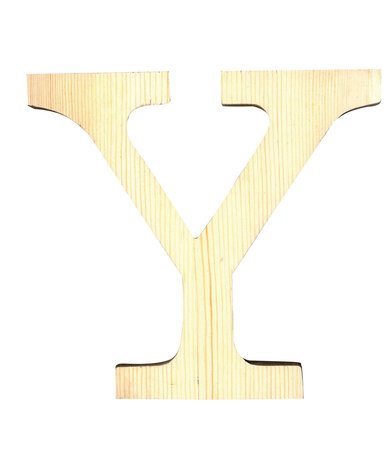 Alphabet en bois 11 5cm Lettre Y