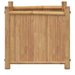vidaXL Jardinière 40x40x40 cm bambou