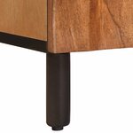 vidaXL Buffet avec stockage Finition Acacia Brun 60 x 33 x 75 cm