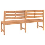 Vidaxl banc de jardin 180 cm bois de teck solide