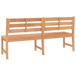 vidaXL Banc de jardin 180 cm Bois de teck solide