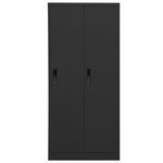 vidaXL Garde-robe Anthracite 80x50x180 cm Acier