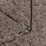 vidaXL Tapis ISTAN à poils longs aspect brillant gris 140x200 cm