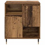 vidaXL Buffets 2 Pièces Bois ancien 120 x 35 x 70 cm Bois d'ingénierie