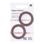 2 masking tapes fins date pastel