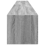 vidaXL Meuble TV mural 2 Pièces Gris Sonoma 98 x 31 x 29 5 cm