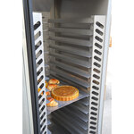 Congélateur armoire négative pâtisserie vitrée 700 l - avec groupe logé - dalmec -  - acier inoxydable1720vitrée x815x2080mm