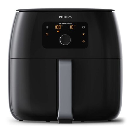 Philips avance collection airfryer xxl friteuse saine noir 2225w hd9650/90