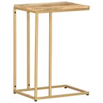 vidaXL Table d'appoint 35x45x65 cm bois de manguier massif