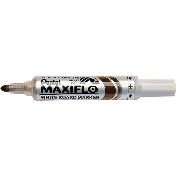 Marqueur pour tableau blanc MAXIFLO MWL5M Marron x 12 PENTEL