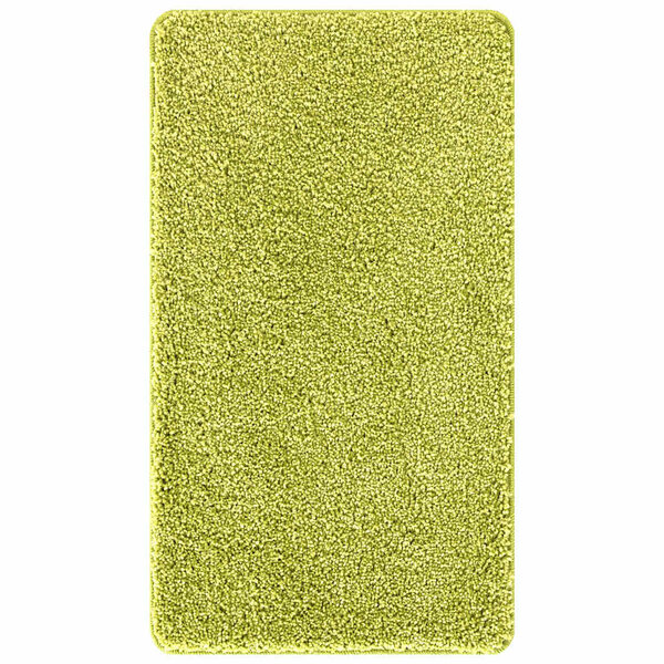 vidaXL Tapis de bain Vert 70 x 120 cm Polypropylène