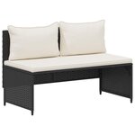 vidaXL Ensemble de canapés d'extérieur 4 -Seater 4 pc 55 x 30 x 39 cm