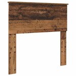 vidaXL Tête de lit Bois Ancien 80 cm Bois d'ingénierie