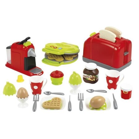 ECOIFFIER CHEF Coffret Toaster Grand Modele + petit déjeuner