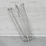 Vidaxl rideaux occultants aspect lin avec crochets 2pièces gris 140x225cm
