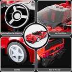 Mould King 27078 - F4T LM Concept car avec vitrine de présentation