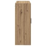vidaXL Armoires Murailles 2 Pièces chêne artisanal 69 5 x 34 x 90 cm