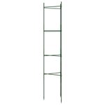 vidaXL Cages à tomates 4 Pièces 154 cm acier et PP