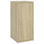 vidaXL Armoire à chaussures Chêne sonoma 32x35x70 cm Aggloméré