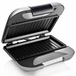Princess Appareil à croque-monsieur Deluxe 750 W Gris