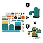 LEGO 41937 DOTS Multi-pack ambiance estivale  Set 4-en-1 avec Bracelet, Cadre, Accessoire de Sac et Porte-crayon pour Enfants