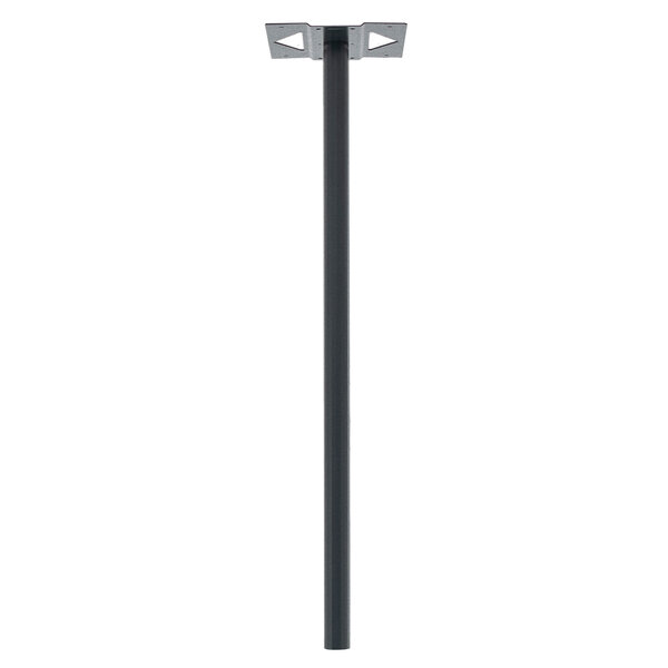 Pied elliptique Noir Sablé RAL 2100 MS