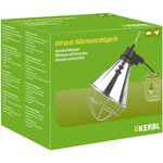 Kerbl Réflecteur infrarouge avec câble 5 m 175 W 22318