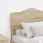vidaXL Tête de lit Chêne Sonoma 80 cm Bois d'ingénierie