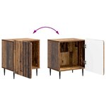 vidaXL Cabinet de chevet Bois ancien 43 x 34 5 x 52 cm