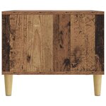 vidaXL Table basse Bois ancien 90 x 50 x 40 cm Bois d'ingénierie