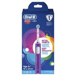Oral-b junior 6+ brosse a dents électrique rechargeable - violet