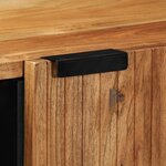 Buffet vidaXL 90x33x75 cm en bois d'acacia massif