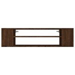 vidaXL Armoire TV suspendue Chêne marron 100x30x26 5cm Bois Ingénierie