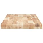 vidaXL Étagères flottantes 2 Pièces 120x40x4 cm acacia massif non traité