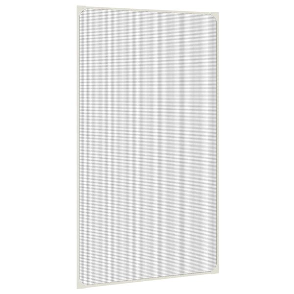 vidaXL Moustiquaire magnétique pour fenêtres blanc 80x140 cm