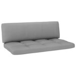 vidaXL Canapé central palette de jardin marron miel bois pin imprégné