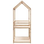 vidaXL Lit superposé sans matelas 90x190 cm bois de pin massif